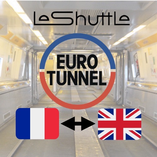 Le shuttle EURO TUNNEL